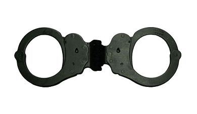 Handschellen mit Scharnier BLACK