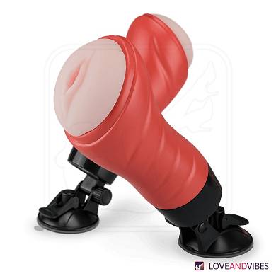 Masturbator mit knstlicher Vagina & Gelenk-Saugfu