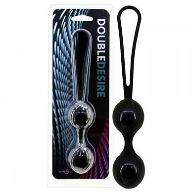 Double Desire -  3,5 cm - in Schwarz