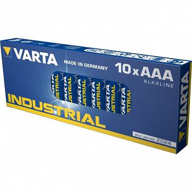 Varta Industrial Batterien AAA 1,5V LR03 10Stck Mignon4003 Batterie Ersatzbatter