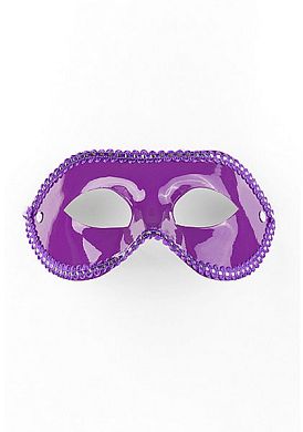 Sexy PVC Augenmaske purple