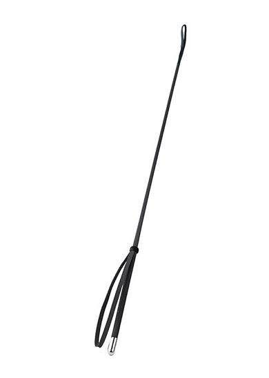 Leder Gerte - Young Rider BLACK