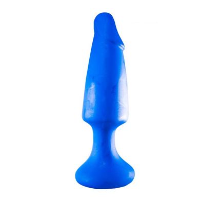 All Blue Dildo Holzkopf 35 x 6,5-9,5 cm