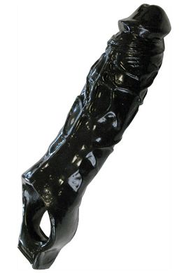 TSX Medium Fat Cock Sheath - Penismanschette black