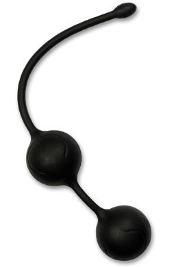 Analkugeln Black Double Pleasure Silikon