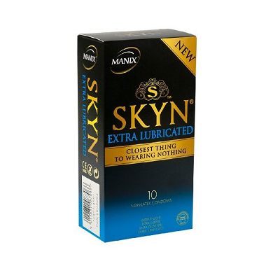 SKYN Extra Feucht 10 latexfreie Kondome. 1er Pack (1 x 10 Stück)