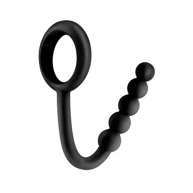 Fetish Fantasy - Cock Ring & Butt Plug - in Schwarz