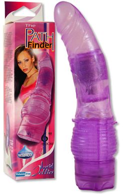 20 x 3,4 cm Vibrator Path Finder lila