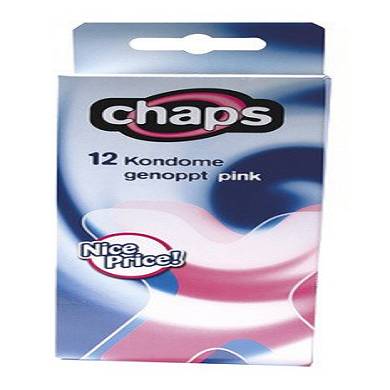 Chaps genoppt pink (12er Packung)