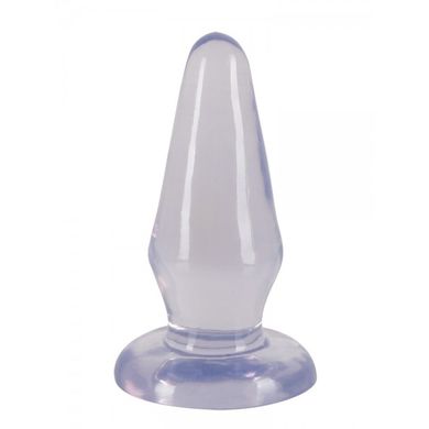 Crystal Clear Big Plug: Analplug, transparent