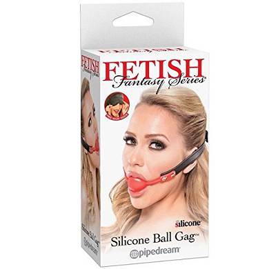 Pipedream - Fetish Fantasy - Silikon Knebel - rot. 1er Pack