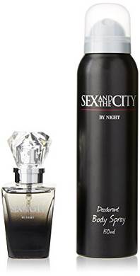 Sex and the City By Night. femme / woman. Geschenkset klein (Eau de Parfum 30 ml plus Deod