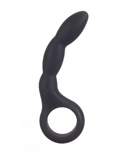 Micro Nova: Analdildo, schwarz
