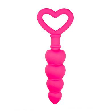 Hartvormige Buttplug - Roze