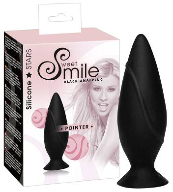 Butt Plug Black Analplug mit Saugfu