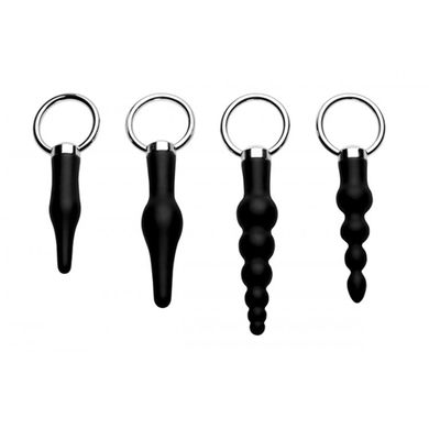 Anal Ringed Rimmer Set aus Silikon