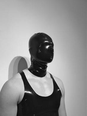 Latexmaske Modell Sechs