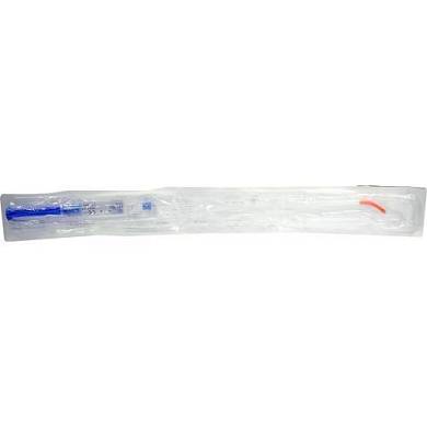 EINMALKATHETER Tiemann silik.Spitze Gleitm.Ch 16 1St PZN 01888536