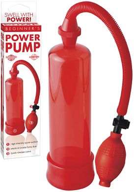 Penispumpe Beginners Power Pump Red