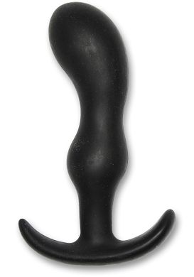 12 x 3,2 cm Smiling butt plug 100% Silikon schwarz