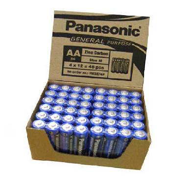 Batterien AA LR6 1,5V Panasonic 48 st Batterie R6 AA NEU!