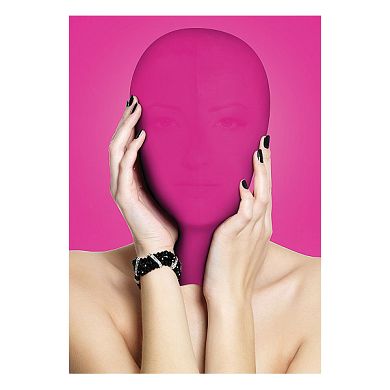 Maske Kopfhaube Universal pink