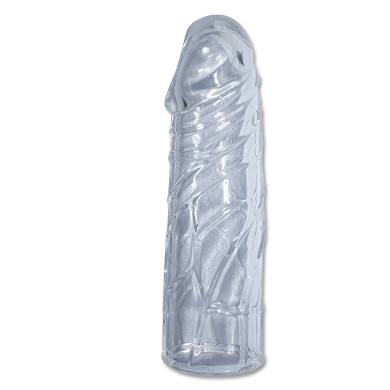 + 2cm Penisverlngerung Penisvergrerung Kondom Sleeve Penishlle Extender