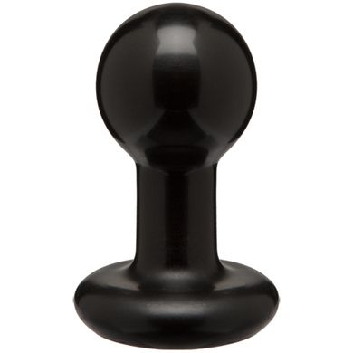 Runder Analplug - klein - schwarz