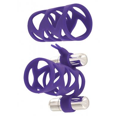 TOYJOY - "Double Tickler" berzug Set - in Violett