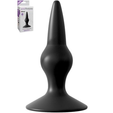 10,5 x 0,5 - 3 cm Anal Fantasy - Silicone Starter Plug black