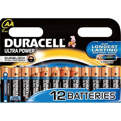 Duracell Ultra Power AA / Mignon Alkaline 1.5 V 12er Pack