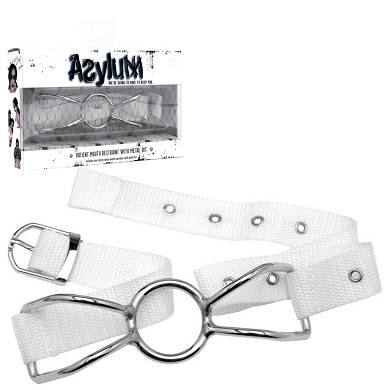 Asylum Patient Mouth Restraint with Metal Bit