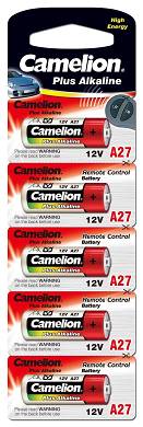10x Batterie 12V A27 27A LR27A MN27 L828 CAMELION