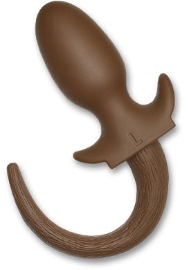 37 x 5,5 cm DOGTAIL Buttplug Large brown