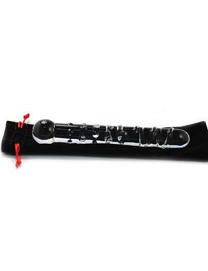 Glas Dildo mit Noppen