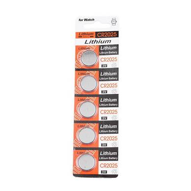 5pcs Batterie Knopfzelle Camelion CR2032/CR2025 Alkalische Knopfbatterien MG