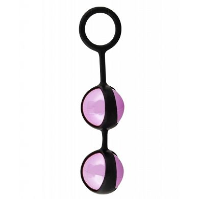 liebeskugeln-boules-metalliques-rosa