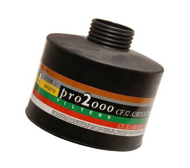 Scott Pro2000 ABEK2P3 Gasfilter f. Vollmaske Gasmaske ABC Maske mit 40mm Gewinde
