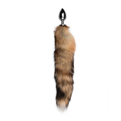 Foxtail mit Silberfarbenem Plug
