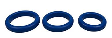 You2Toys Blue Mate Cock Ring Set 3er