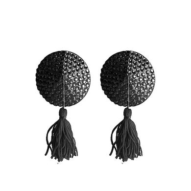 Ouch Nipple Tassels Round Black