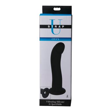 Onyx Vibrating Silicone G-Spot Dildo