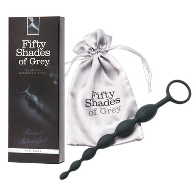 Fifty Shades of Grey Pleasure Intensified Analkette 25,5 x 1 - 2,5 cm