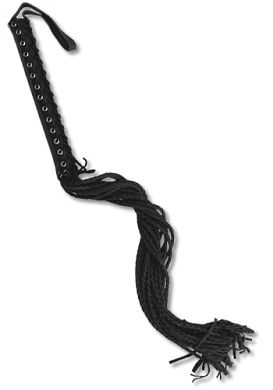 RIMBA Lederpeitsche 90 cm schwarz
