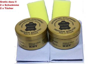 2x Lederbalsamkonzentrat 250ml Lederpflege Lederpolster Lederkleidung Autopflege
