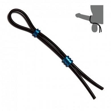 Double Cock Grip Penismanschette Mature Blau
