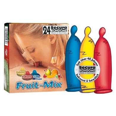 Secura Fruit-Mix Kondome 24er