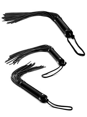 Peitsche mit Rundgummistrngen 30cm
