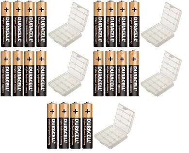 20x Hochleistungs Batterien DURACELL MN1500 Typ Mignon AA, LR6 UM3 1,5 V + BOXEN