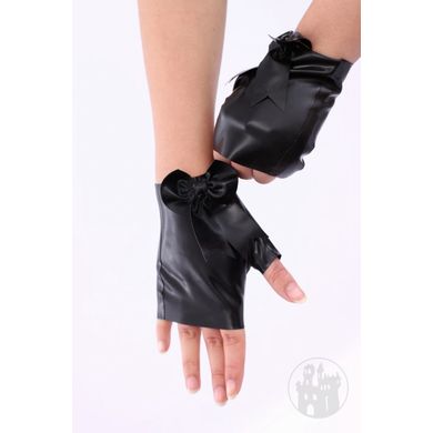 Fingerlose Latex Handschuhe mit Schleife